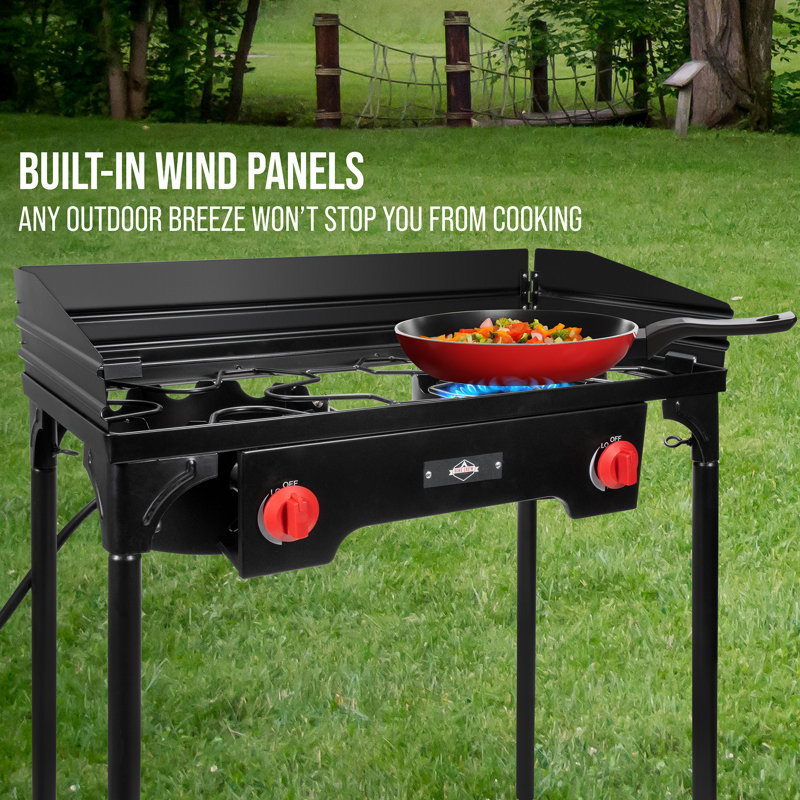 Outdoor gas cooktop clearance